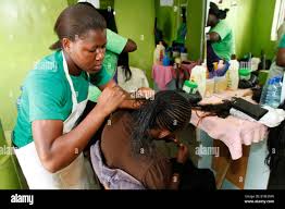 Salon training session